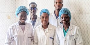 Etudiants de la FSS-UK en stage hospitalier